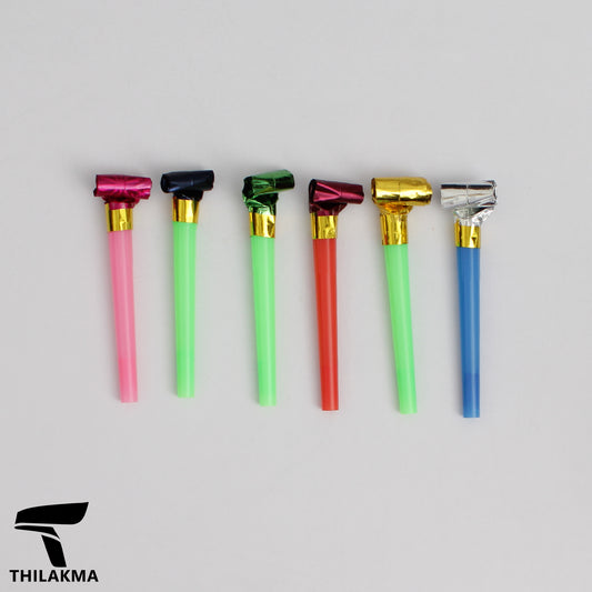 Blowouts Whistles / Party Whistle - 6pcs