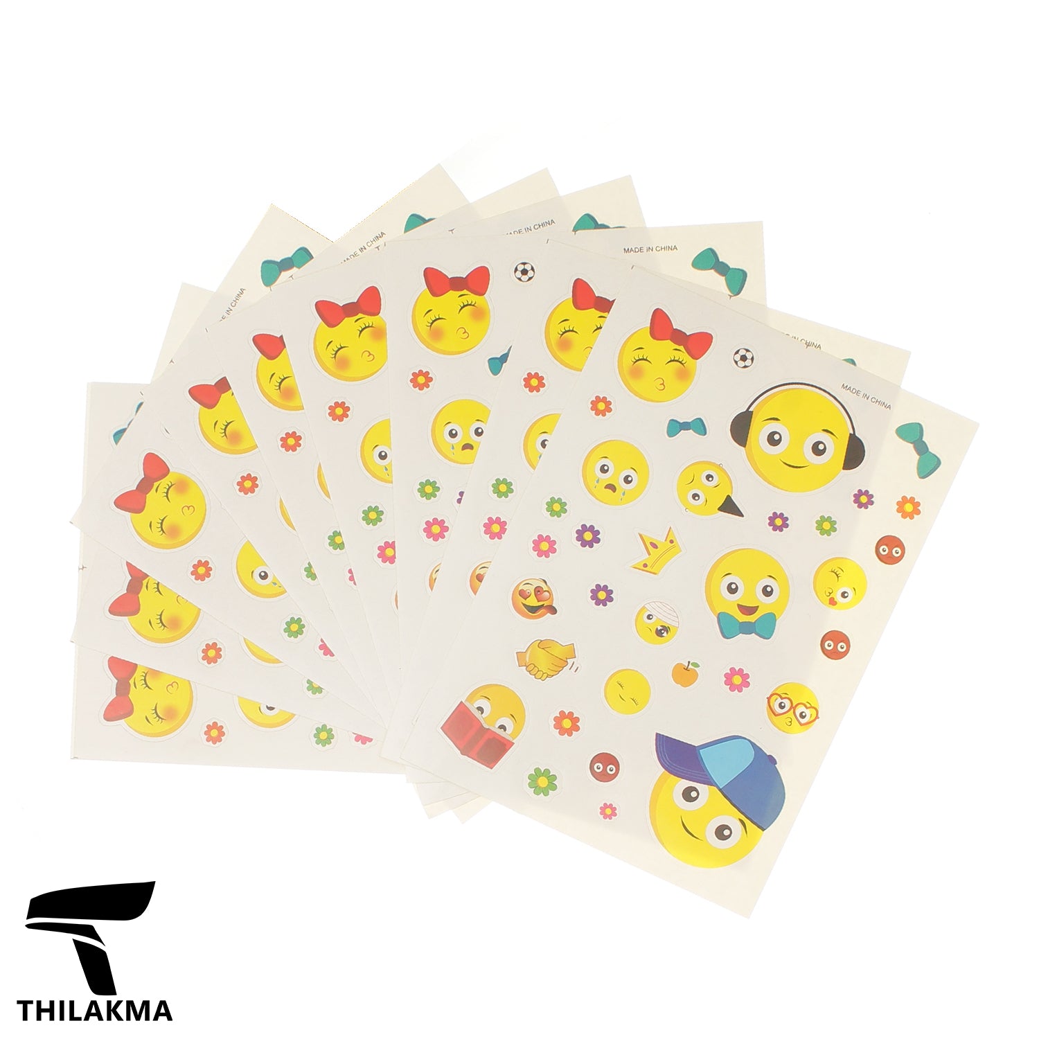 Face Stickers - 10 Sheets