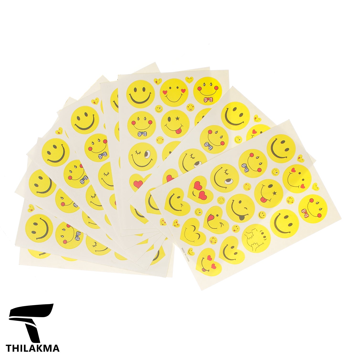 Face Stickers - 10 Sheets