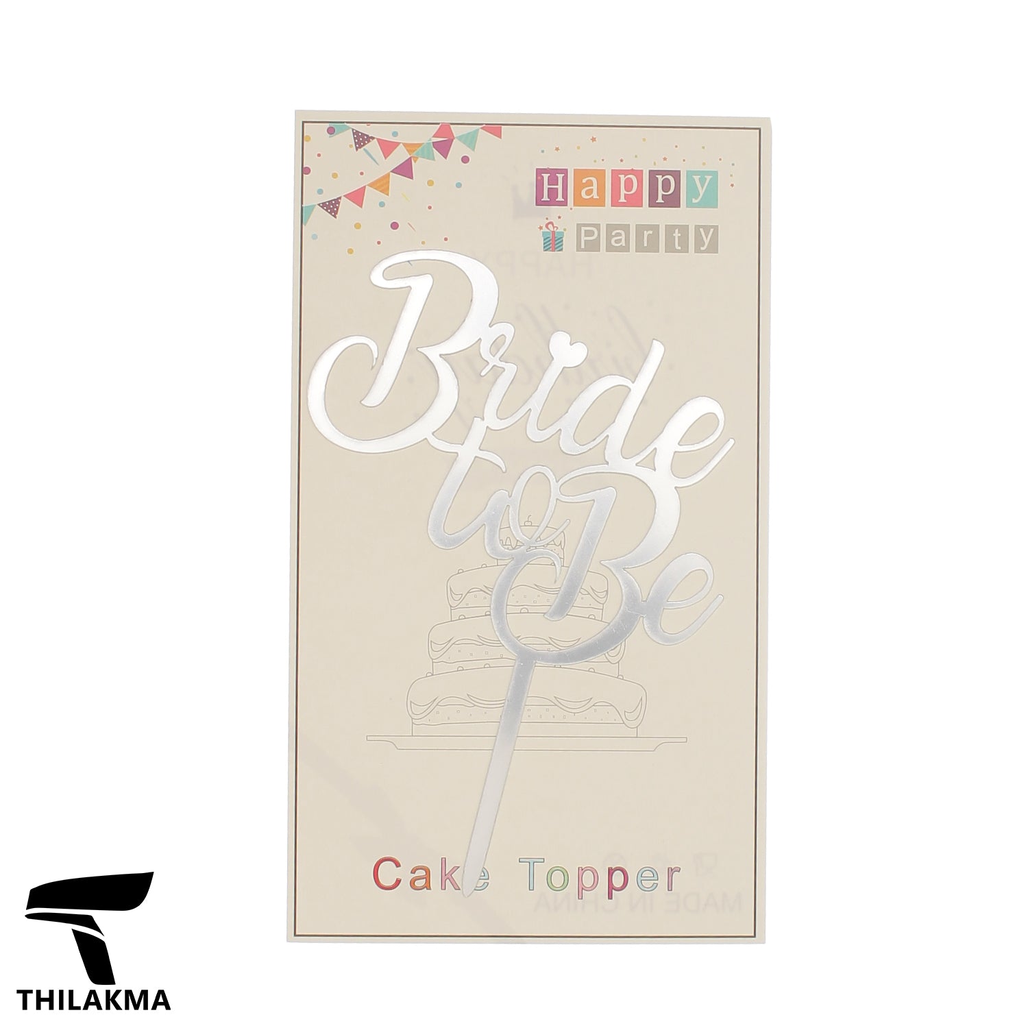 Bride to Be Cake Topper