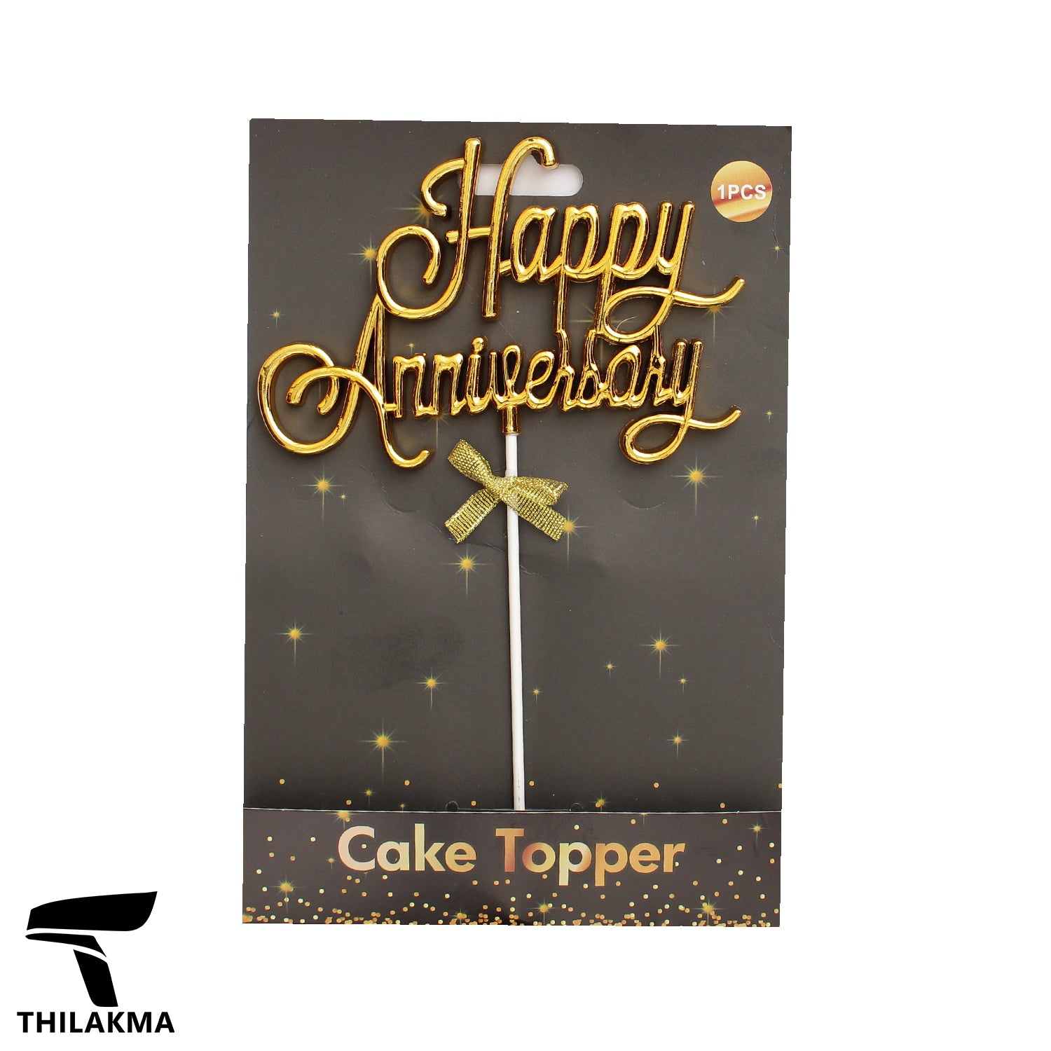 Happy Anniversary Cake Topper
