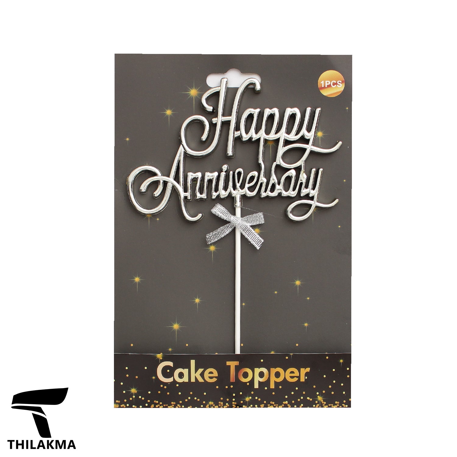 Happy Anniversary Cake Topper