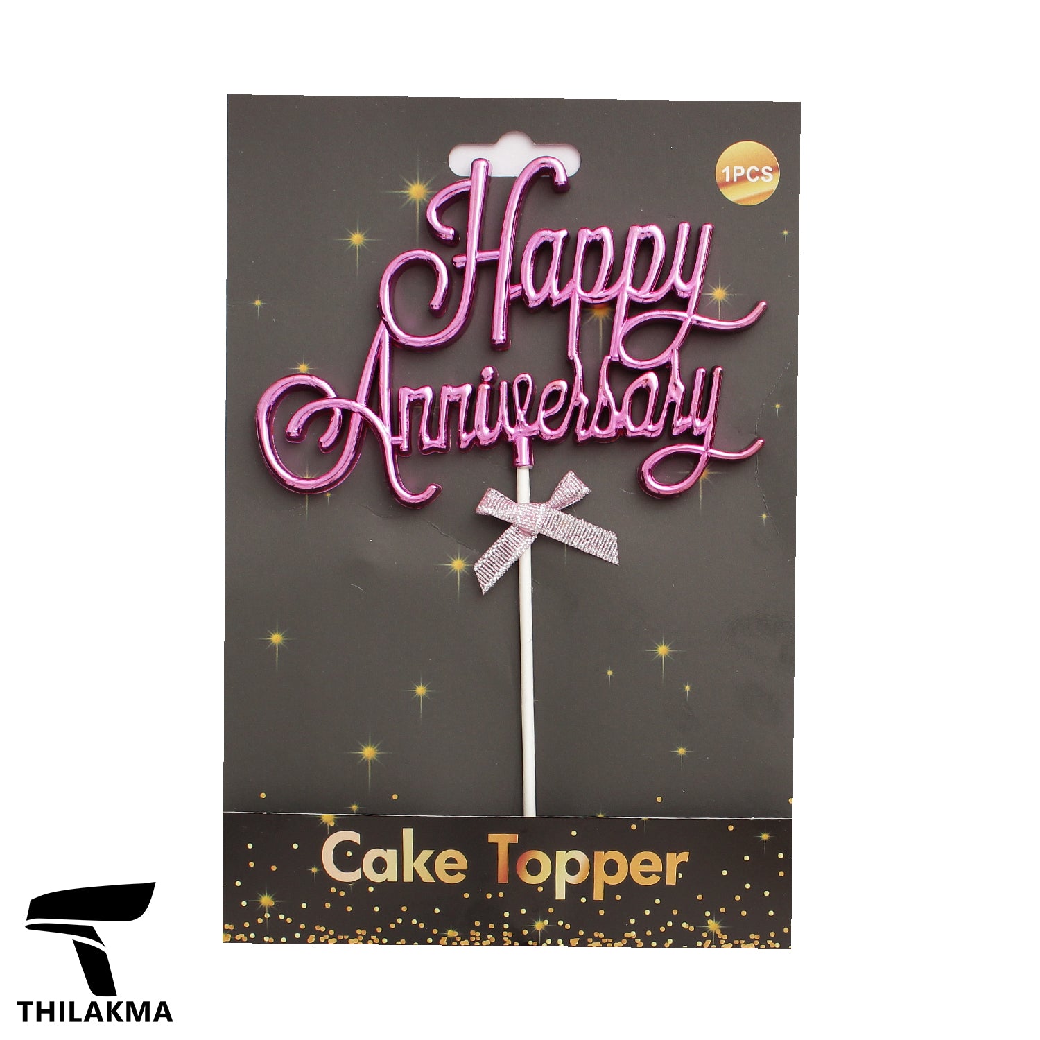 Happy Anniversary Cake Topper