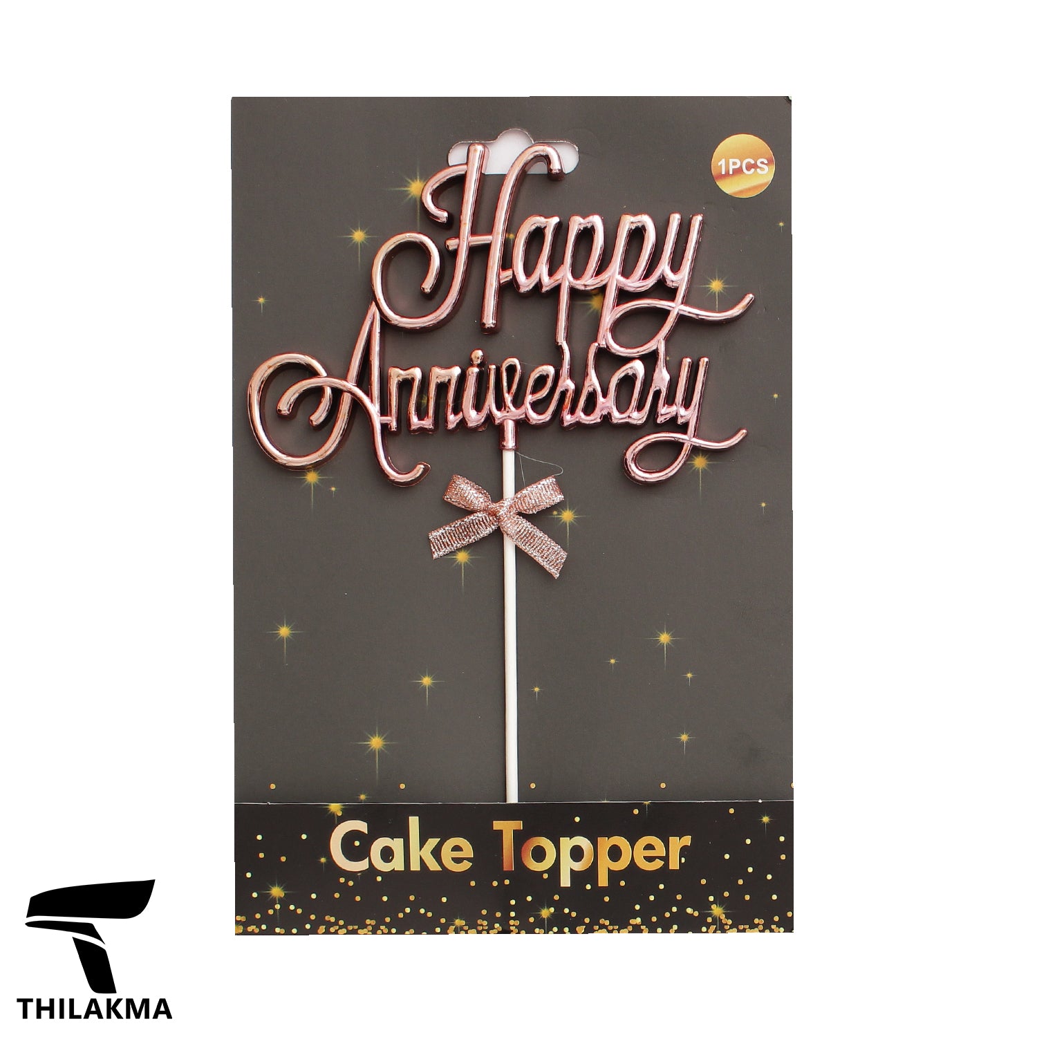 Happy Anniversary Cake Topper