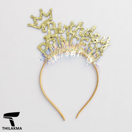 Tiara Birthday / Party Headband - Birthday Princess