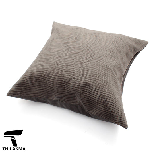 Solid Rib Cushion Cover
