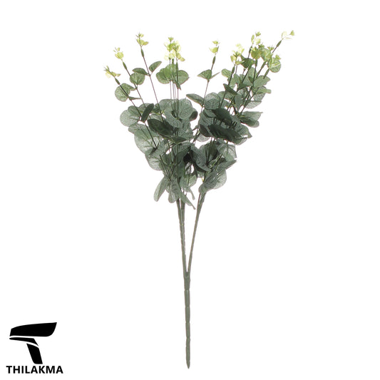 Artificial Eucalyptus Bush - Dark Green