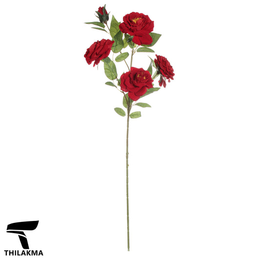 Artificial Rose Stick - Red