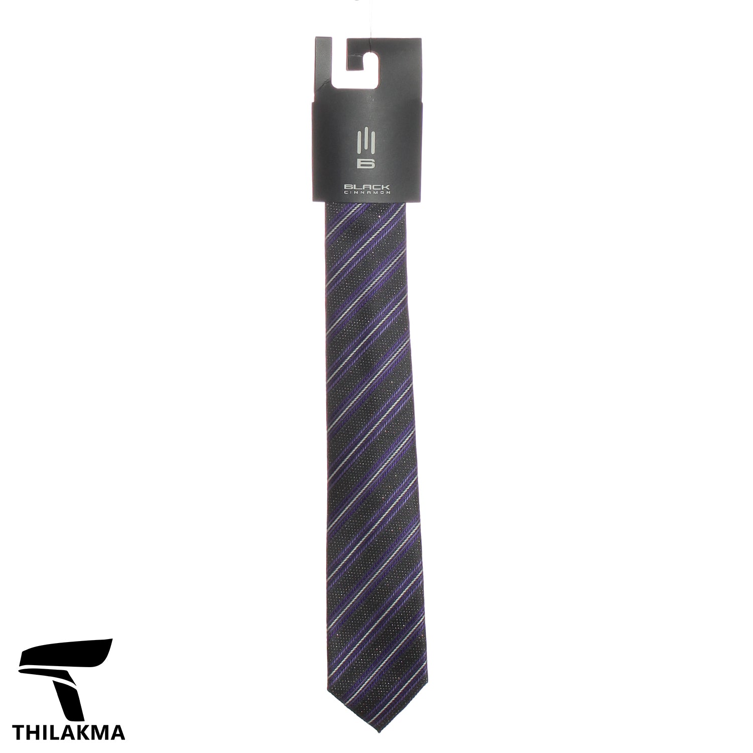 Black Cinnamon Men Tie