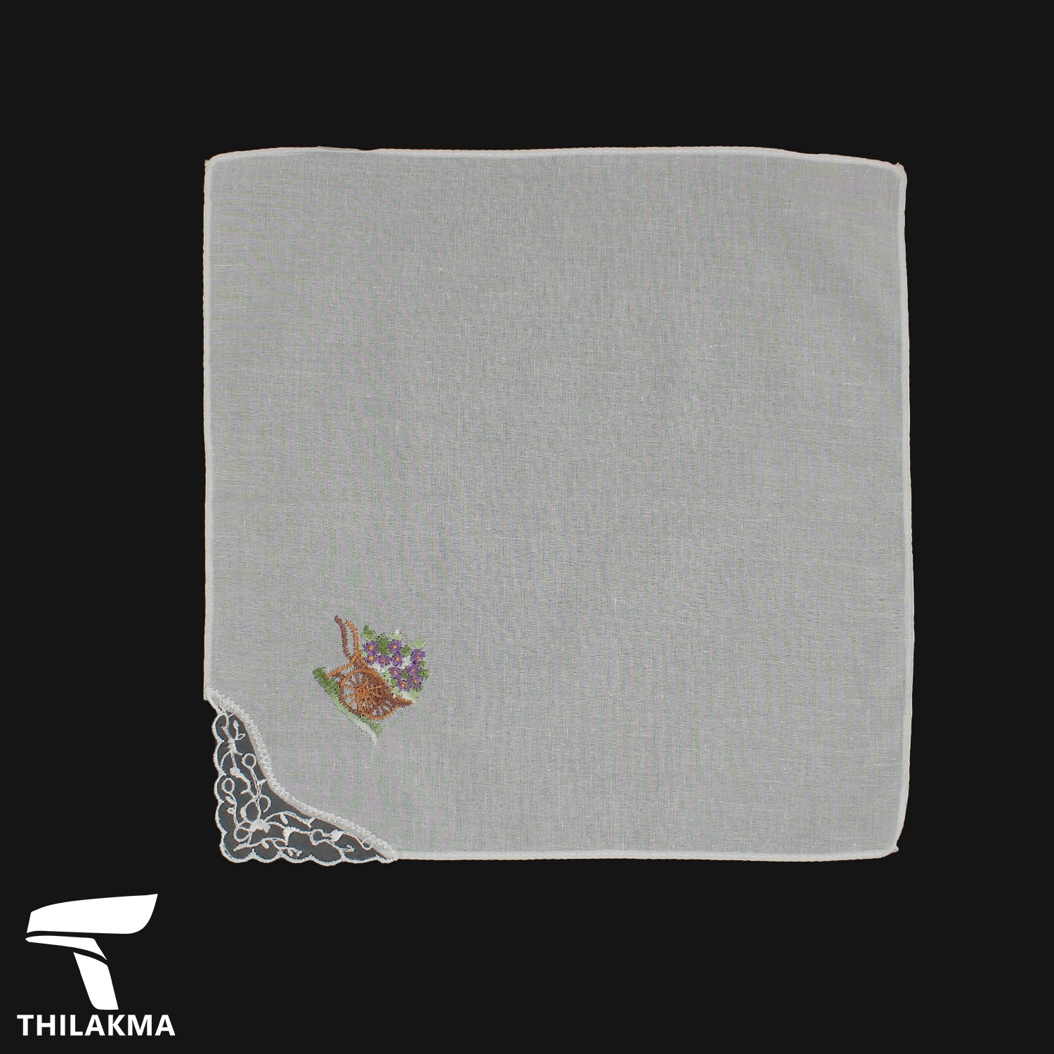 Ladies Embroidered Handkerchief