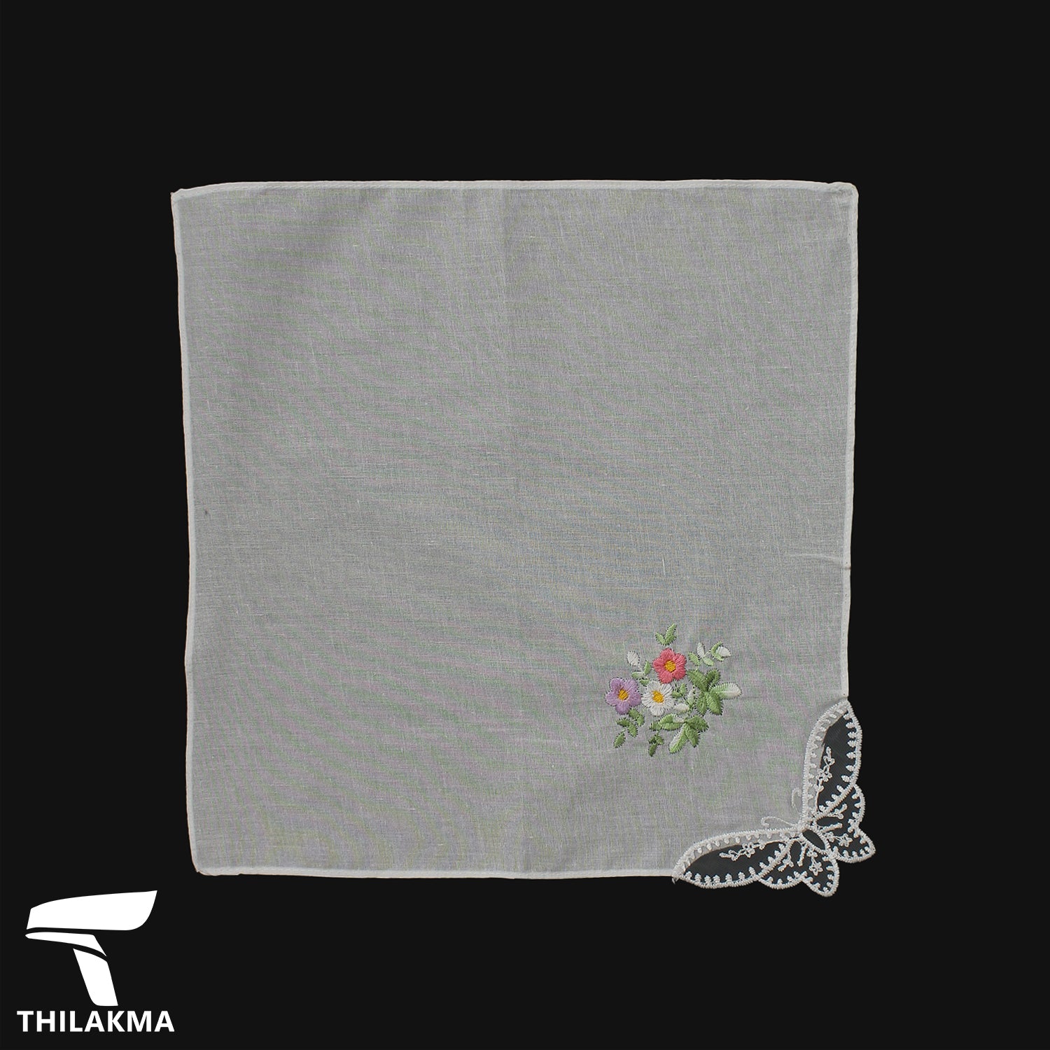Ladies Embroidered Handkerchief