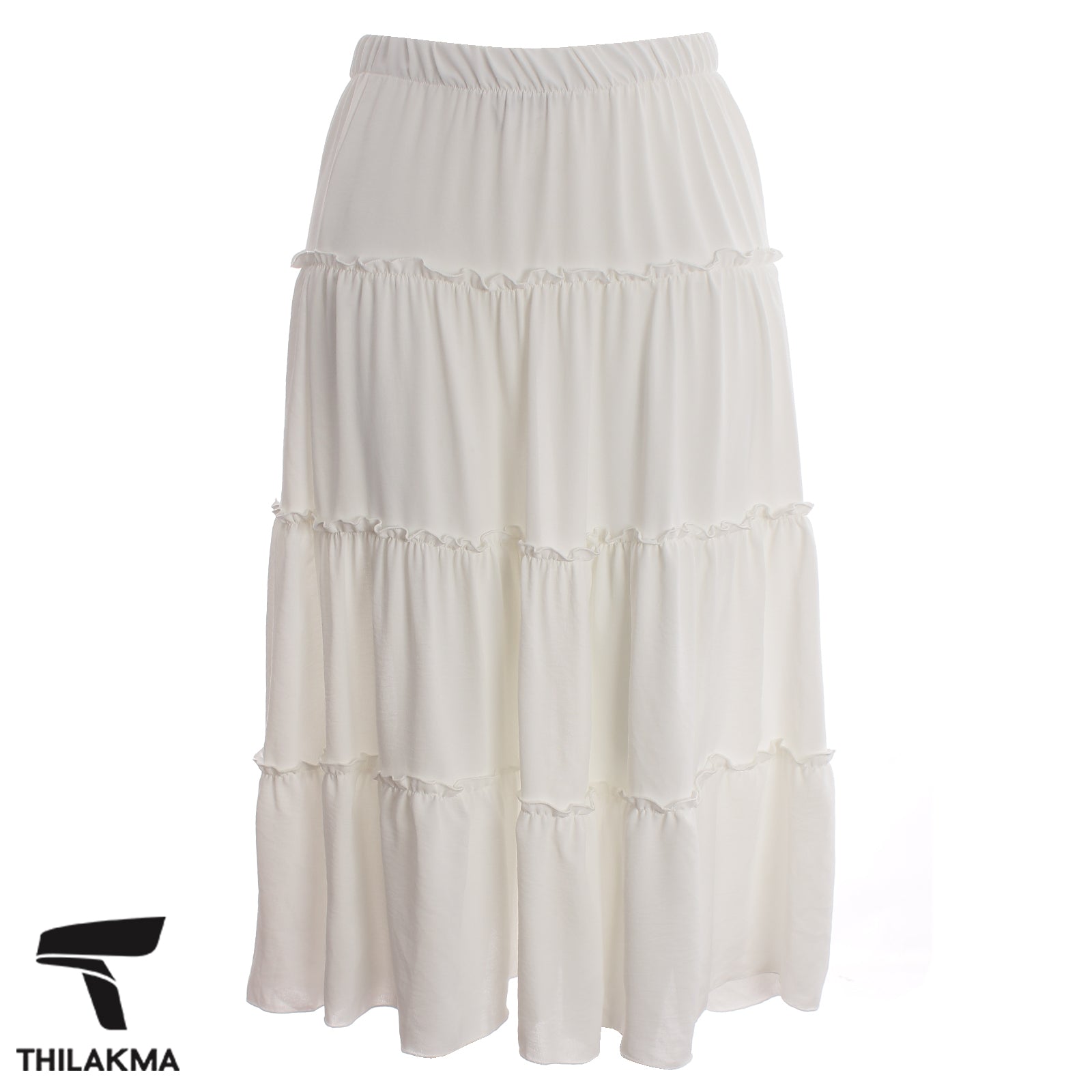 Solid Layered Skirt