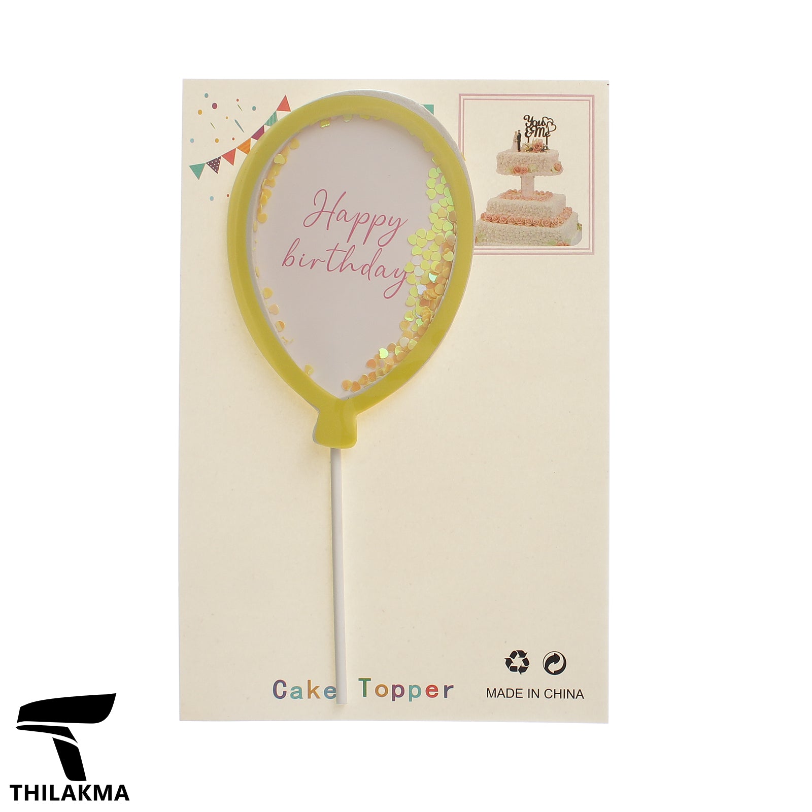 Happy Birthday Cake Topper
