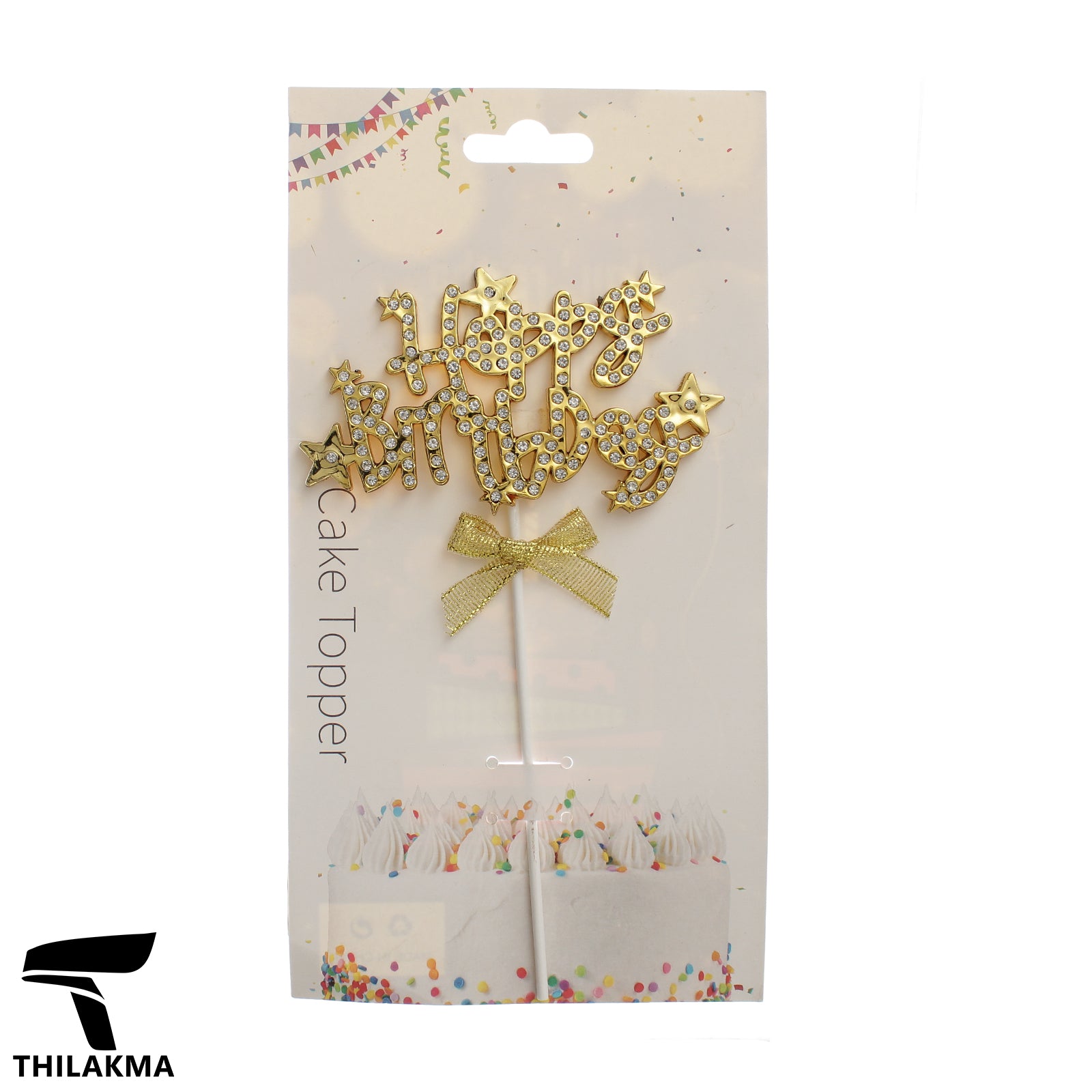 Happy Birthday Cake Topper