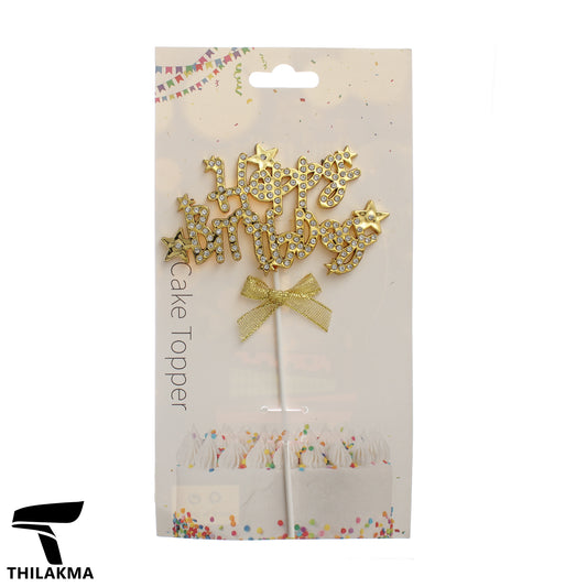 Happy Birthday Cake Topper