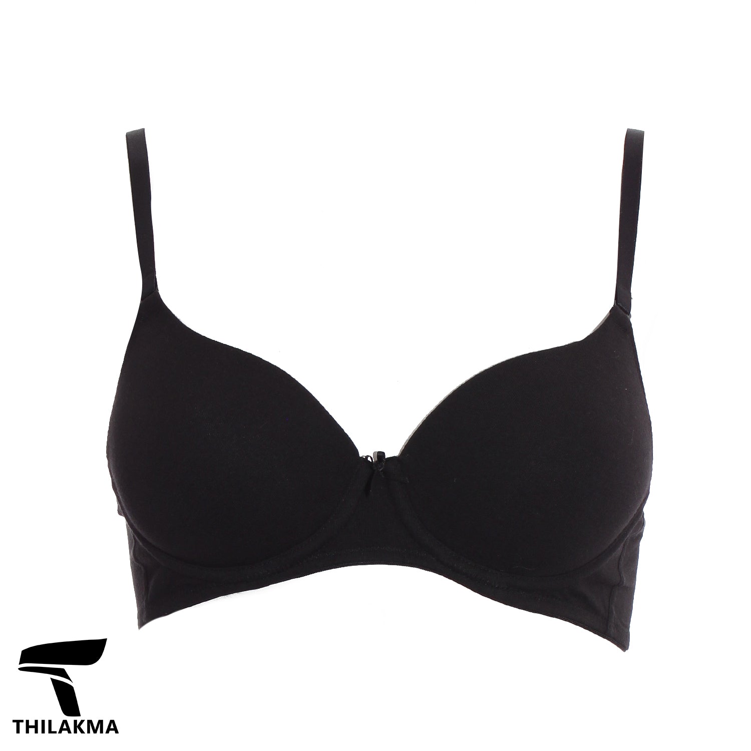Amante Black Wired Bra - 32
