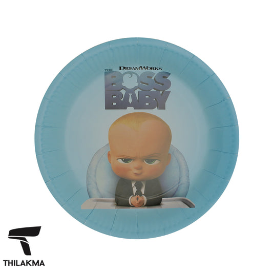 Boss Baby Party Plates - 10Pcs (L)