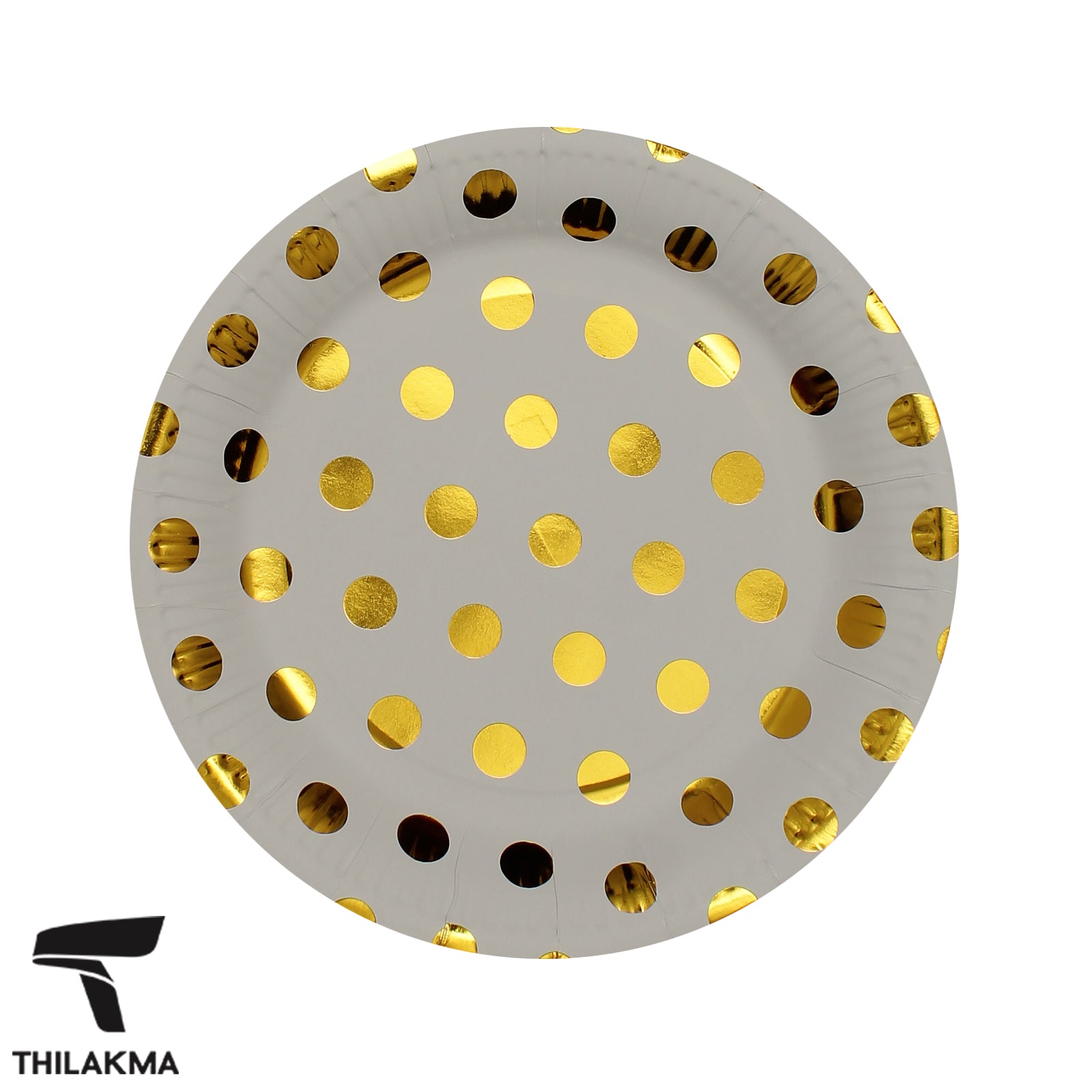 Dots Party Paper Plate - 10Pcs
