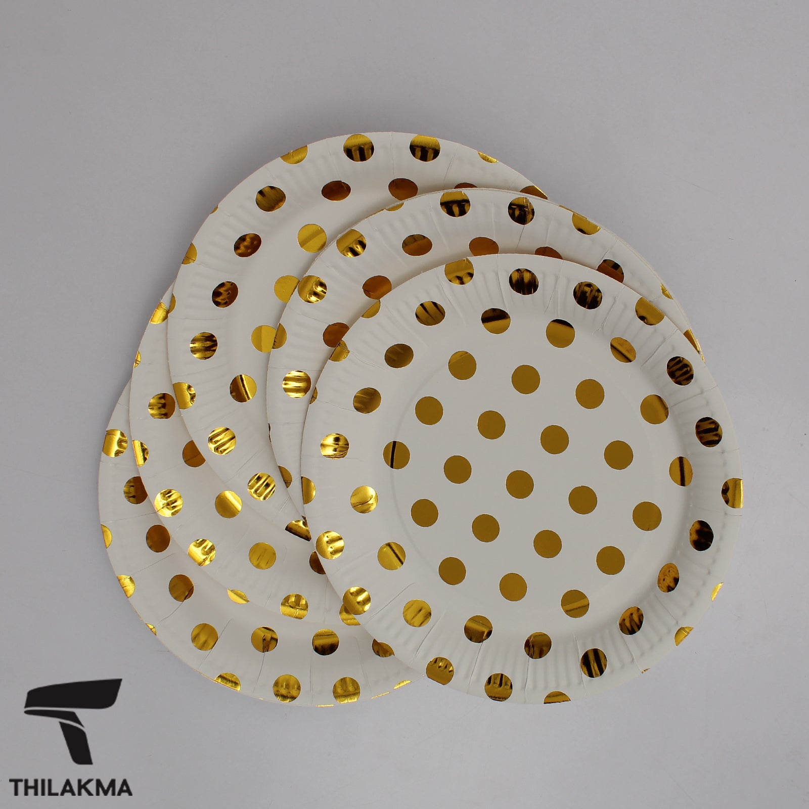 Dots Party Paper Plate - 10Pcs