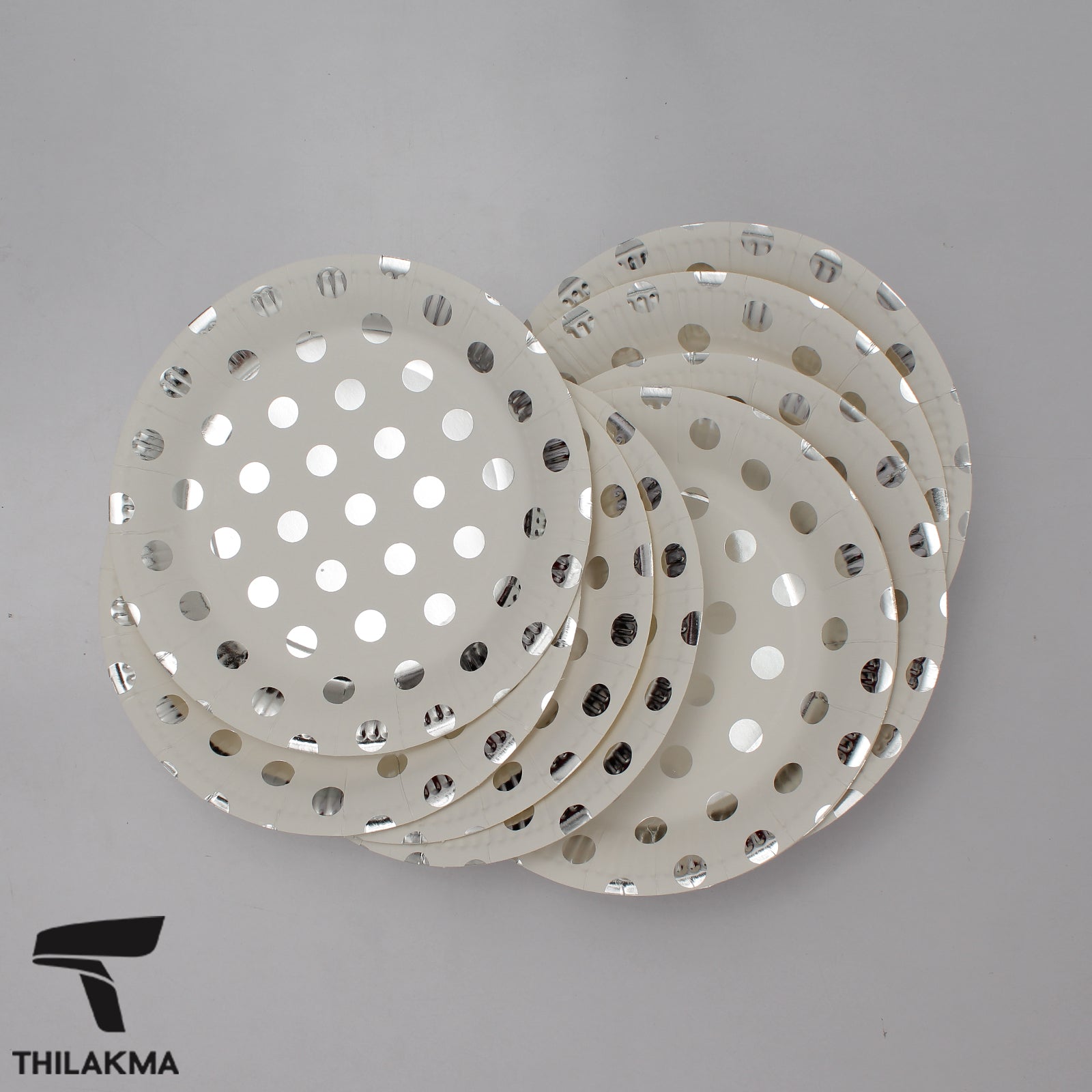 Dots Party Paper Plate - 10Pcs