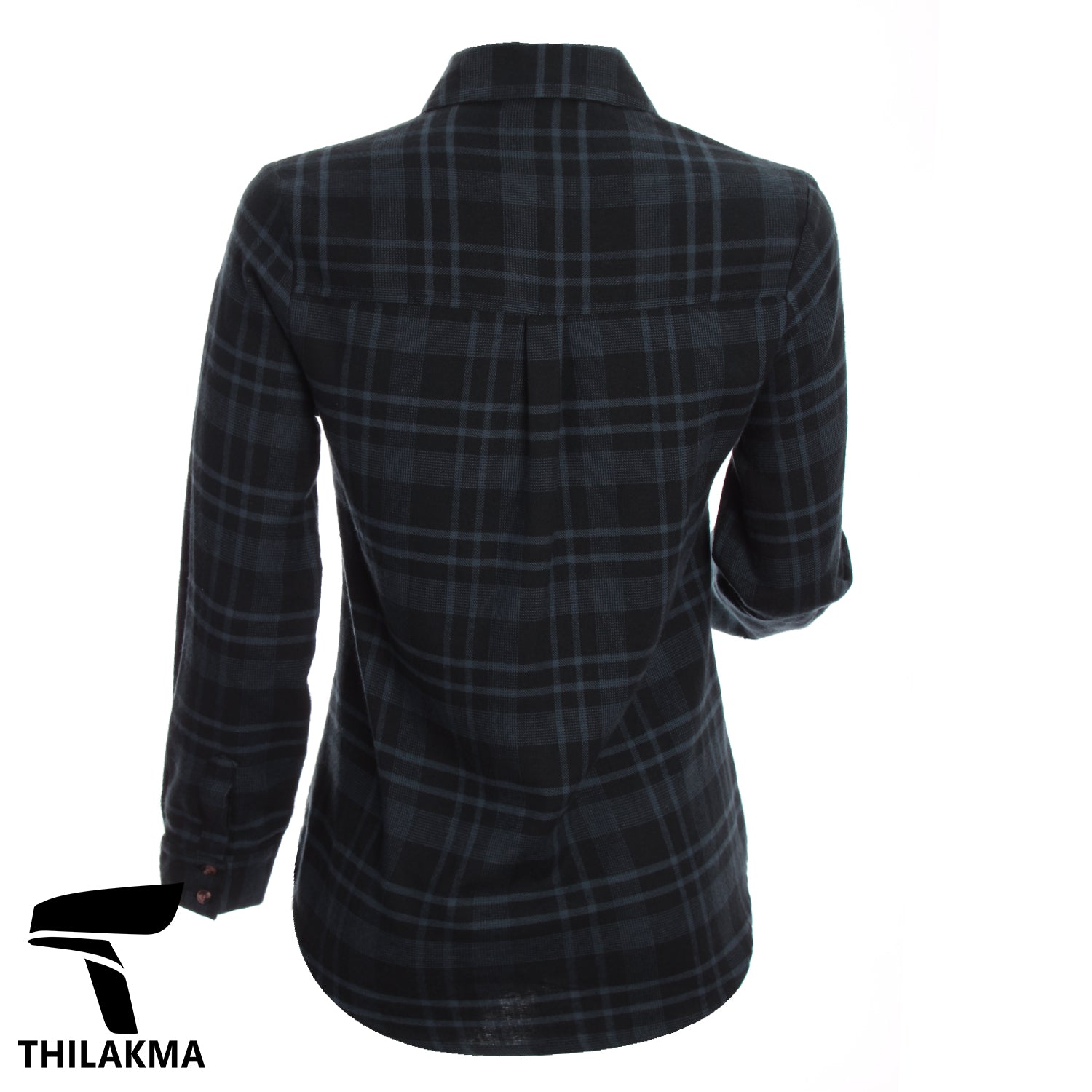 Ladies Check Shirt / Button Up Formal Top