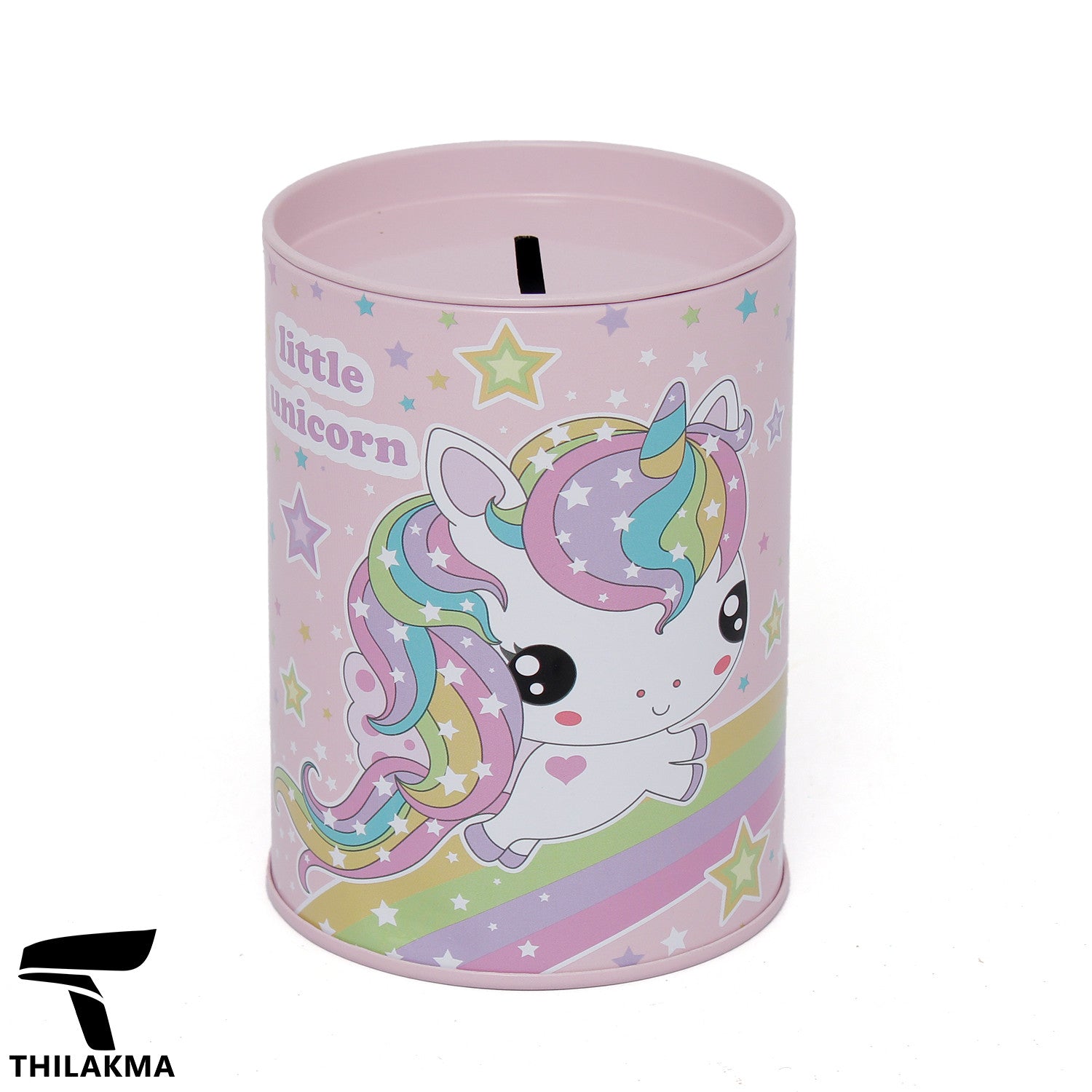 Unicorn Metal Money Tin