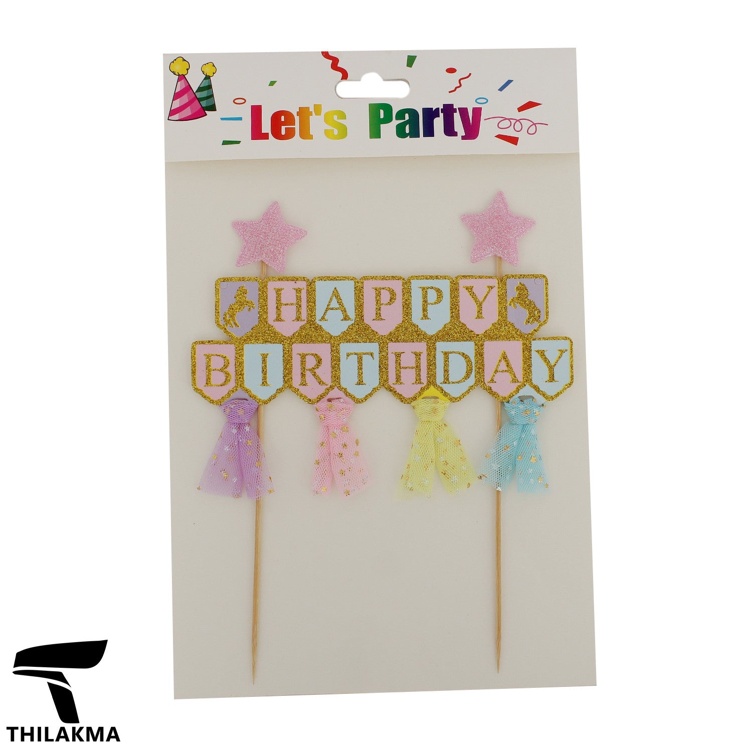 Happy Birthday Cake Topper
