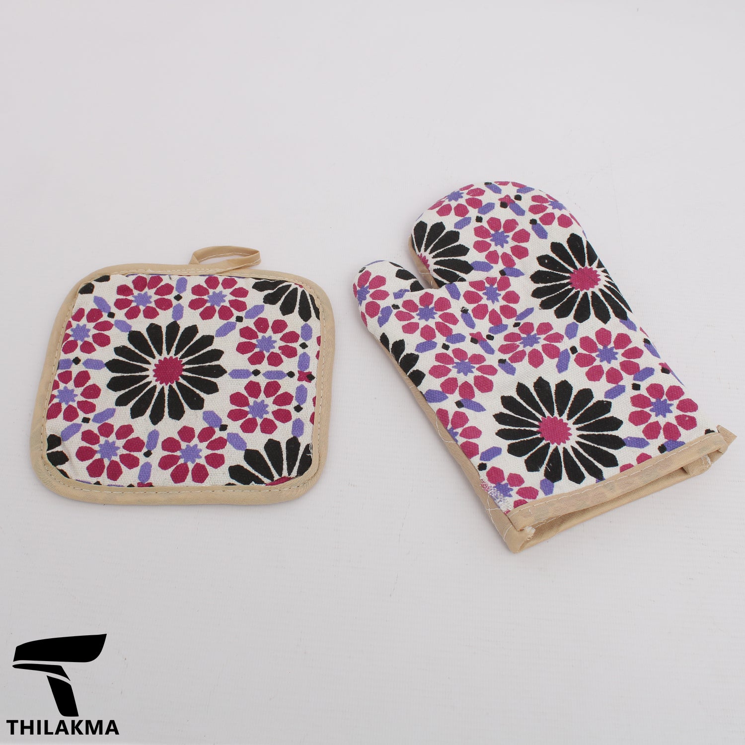 Printed Glove & Pot Holder