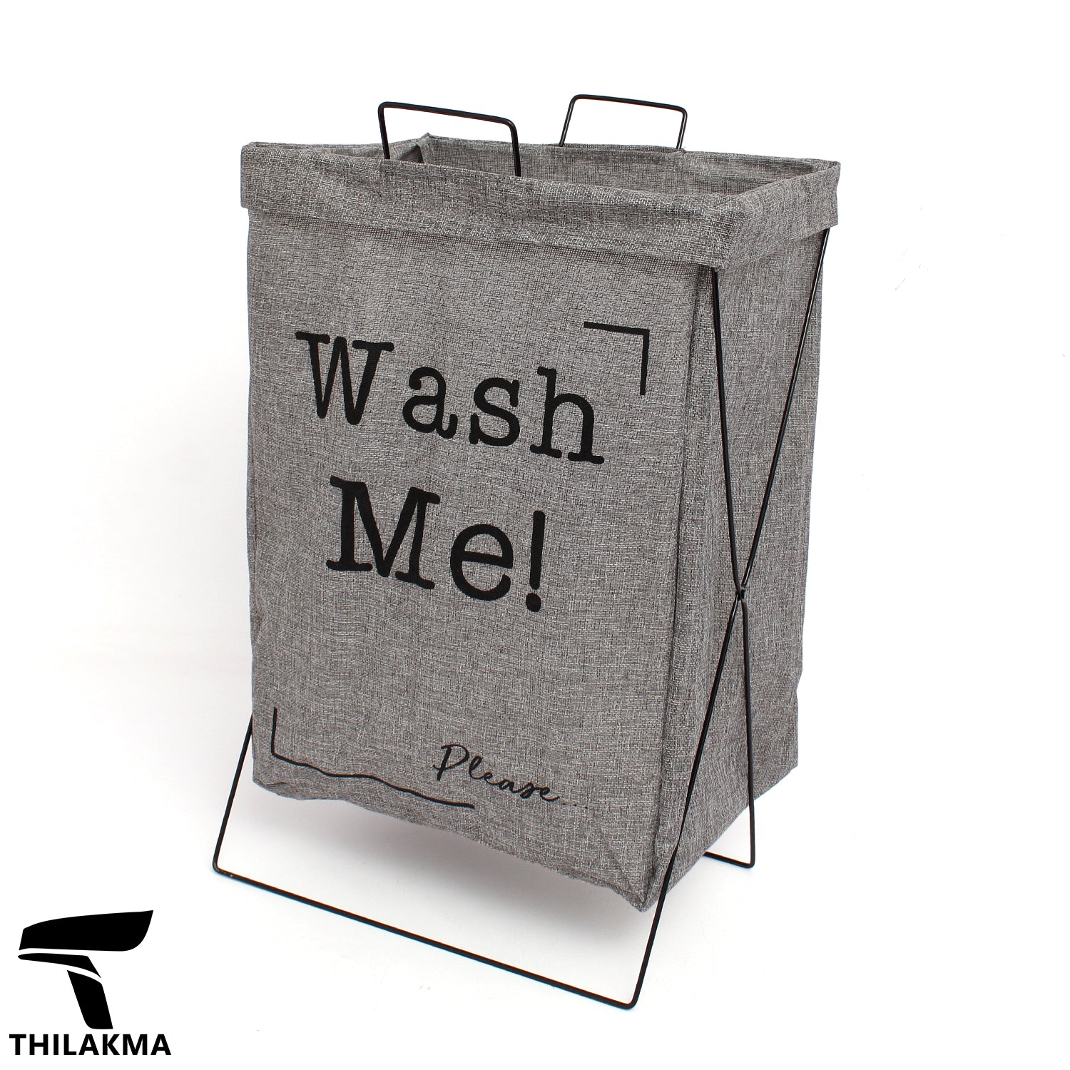 Laundry Bag with Metal Stand