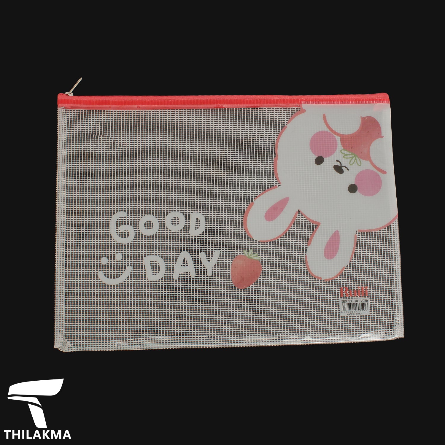 Mesh Pencil Case - Good Day