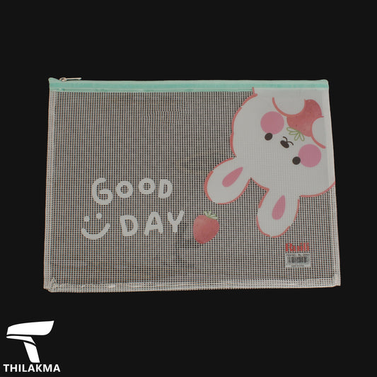 Mesh Pencil Case - Good Day