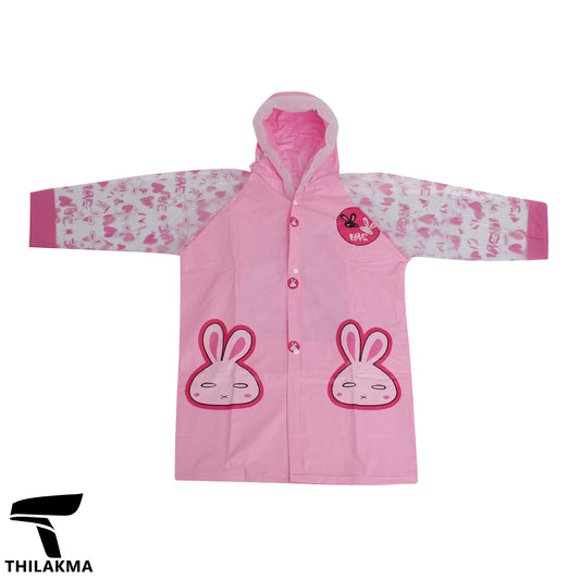 Kids Hooded Raincoat
