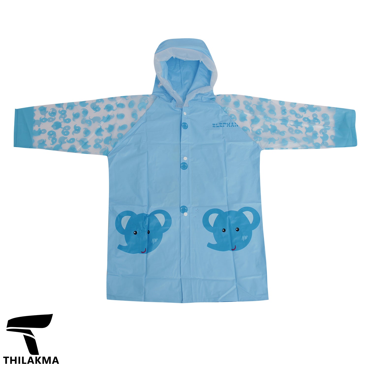 Kids Hooded Raincoat