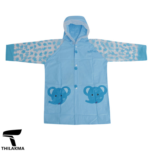 Kids Hooded Raincoat