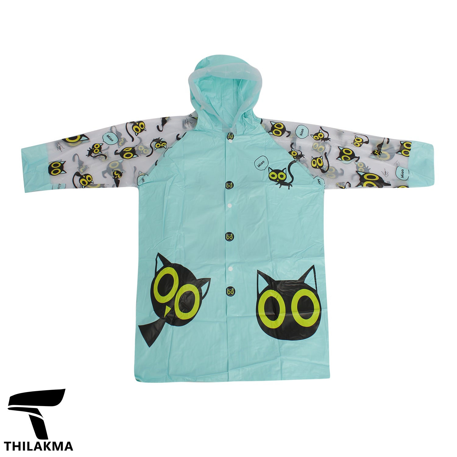 Kids Hooded Raincoat