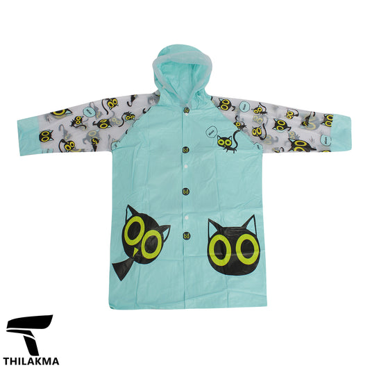 Kids Hooded Raincoat