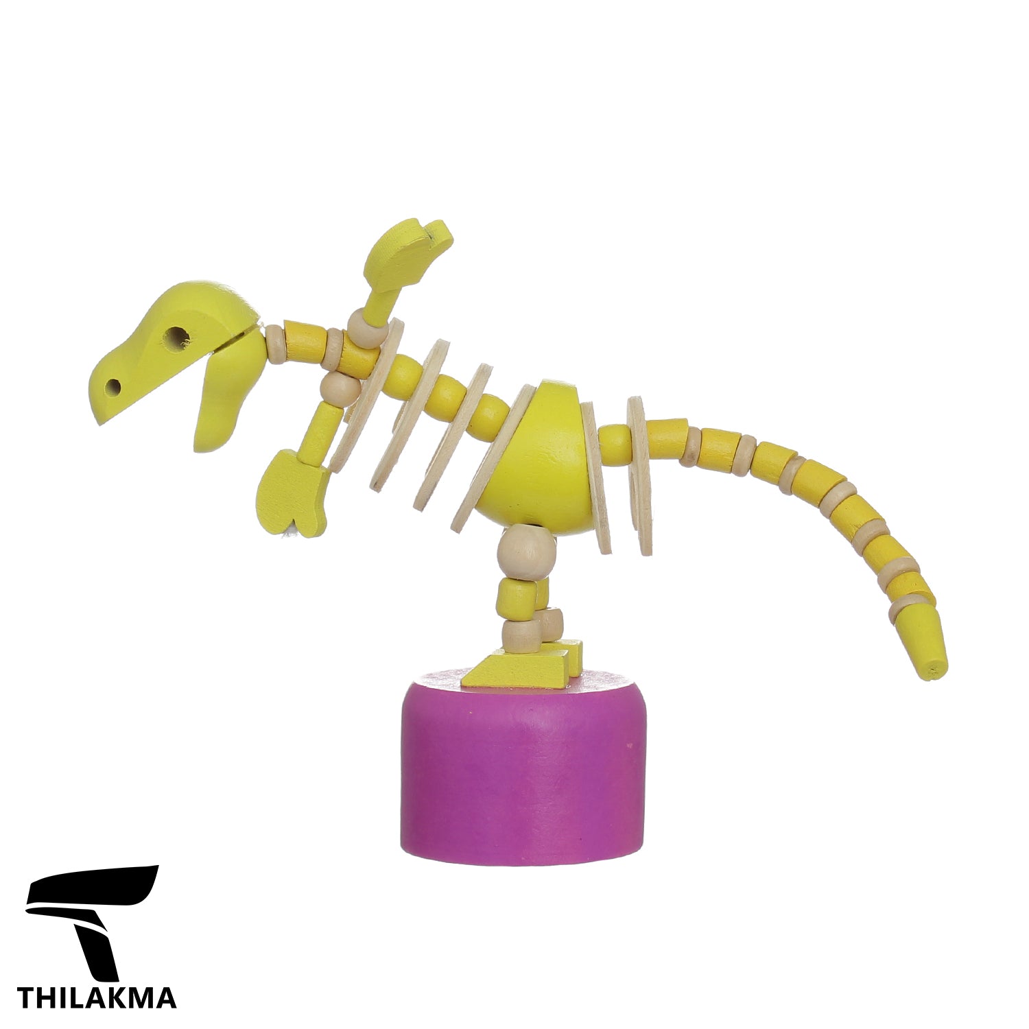 Wooden Dinosaur Skeleton Toy