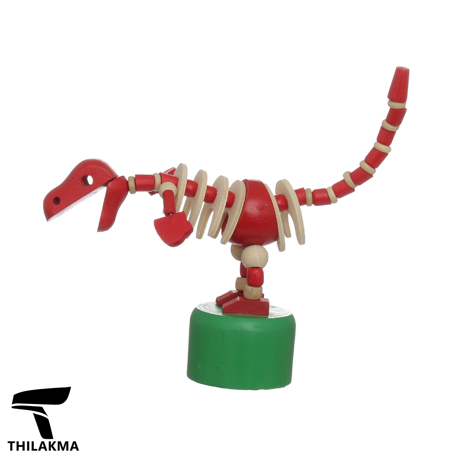 Wooden Dinosaur Skeleton Toy