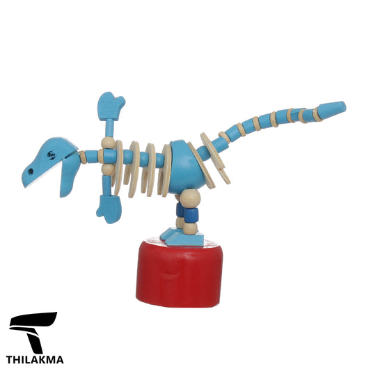 Wooden Dinosaur Skeleton Toy