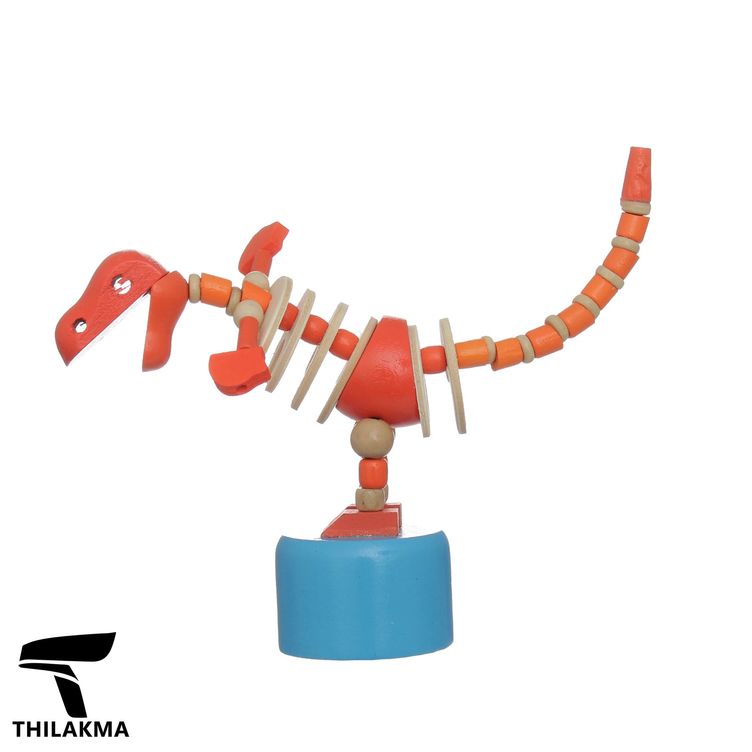Wooden Dinosaur Skeleton Toy