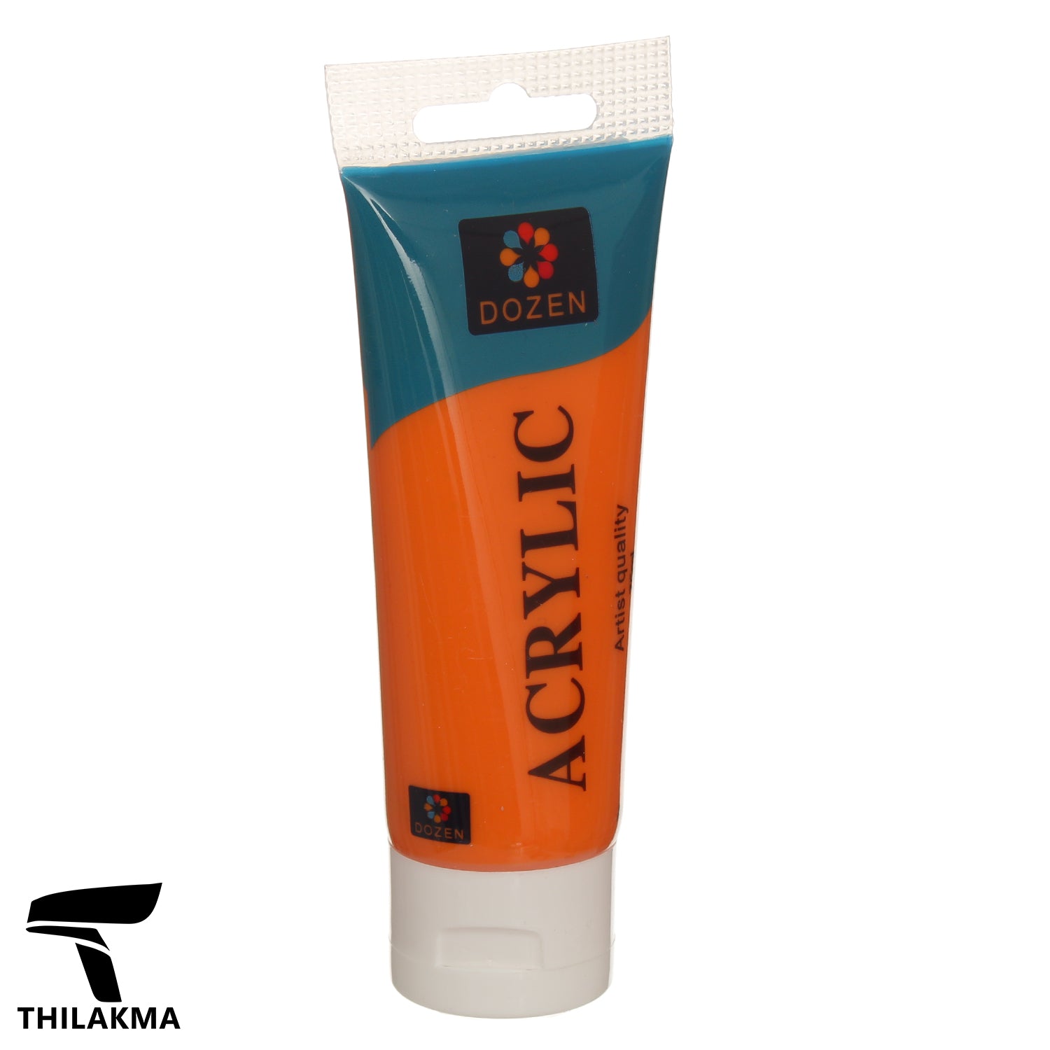 Acrylic Colour Paint Tube 75ml - Orange
