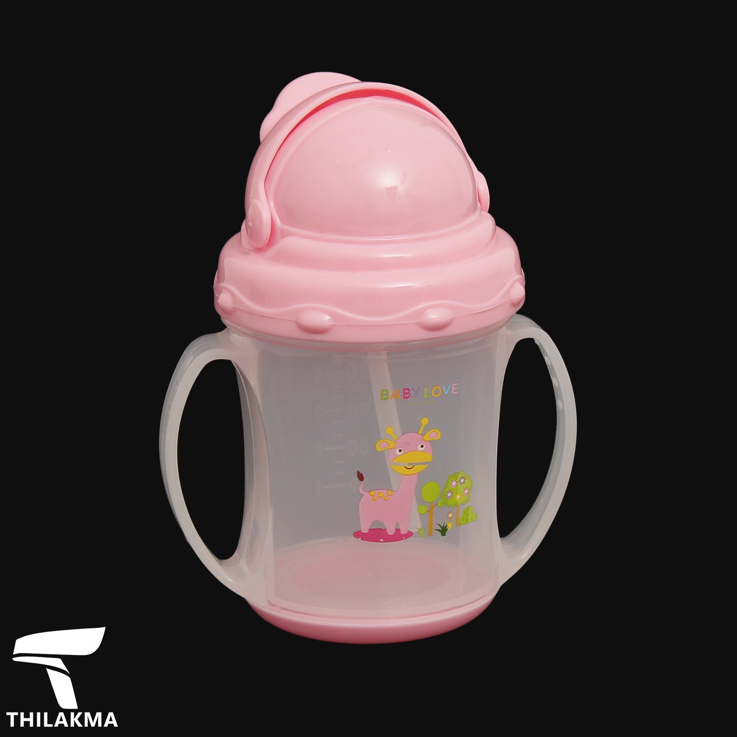 Baby Sipper Cup / Sippy Cup with Soft Silicone Straw