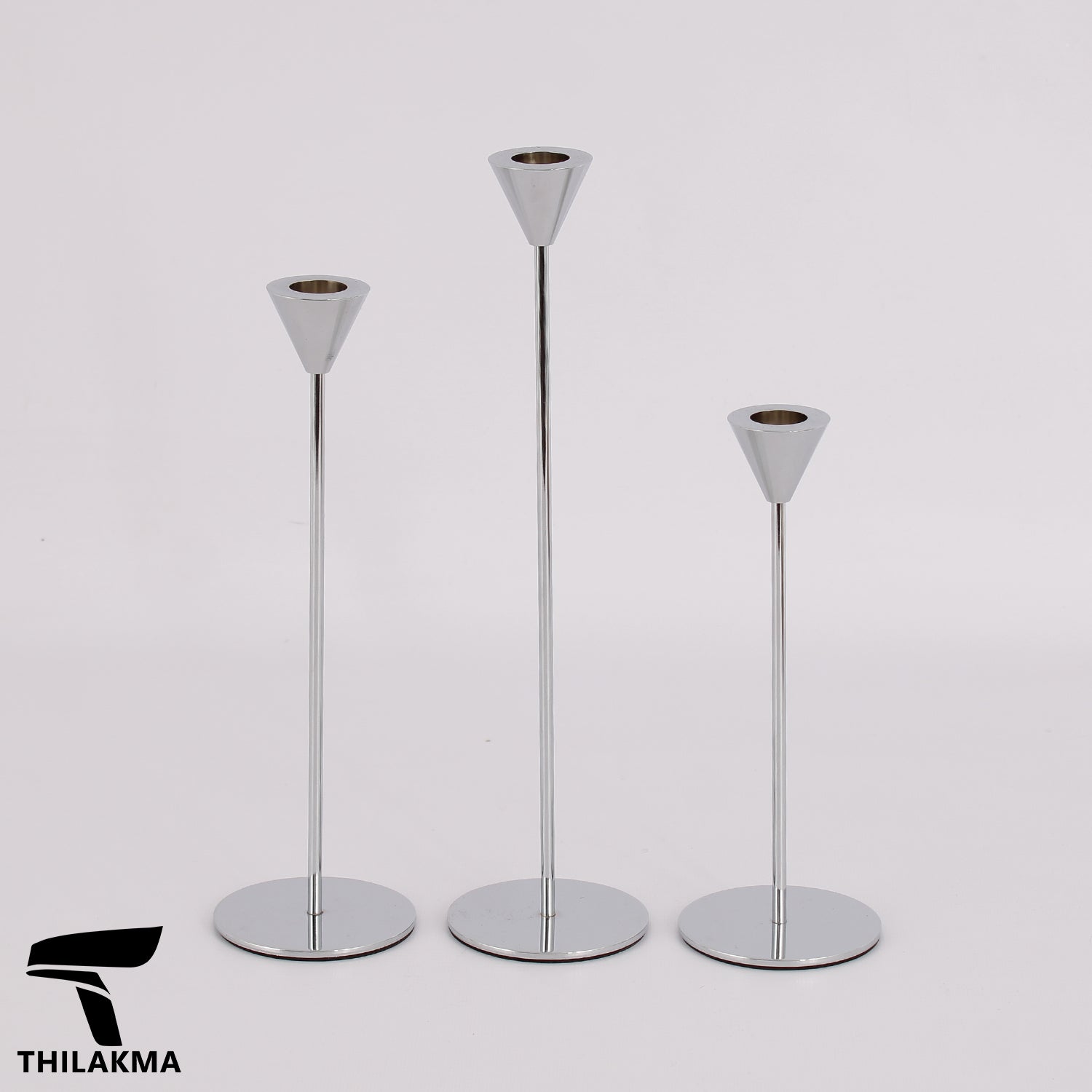 3pcs Metal Candle Holder Set