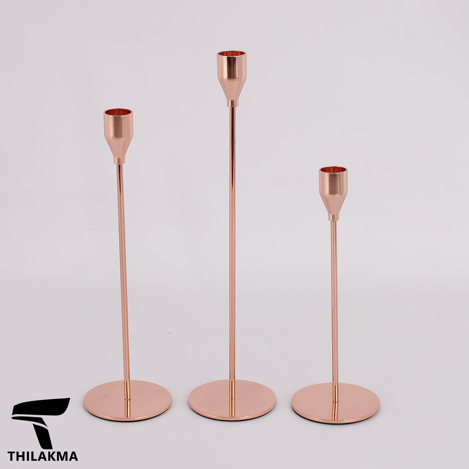 3pcs Metal Candle Holder Set