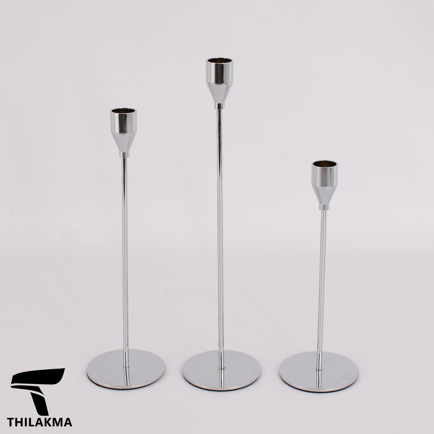 3pcs Metal Candle Holder Set