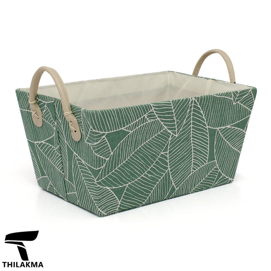 Canvas Storage Basket / Storage Basket with Handle