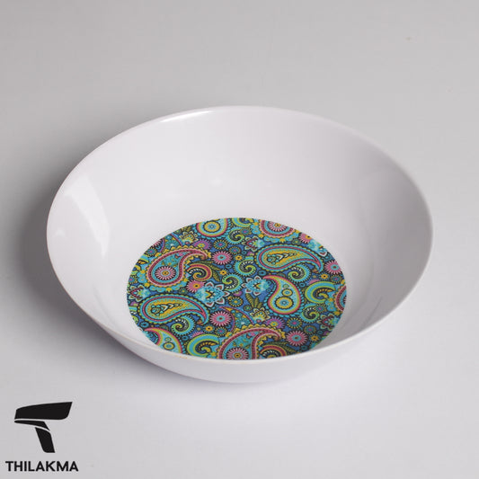 Pattern Melamine Curry Bowl