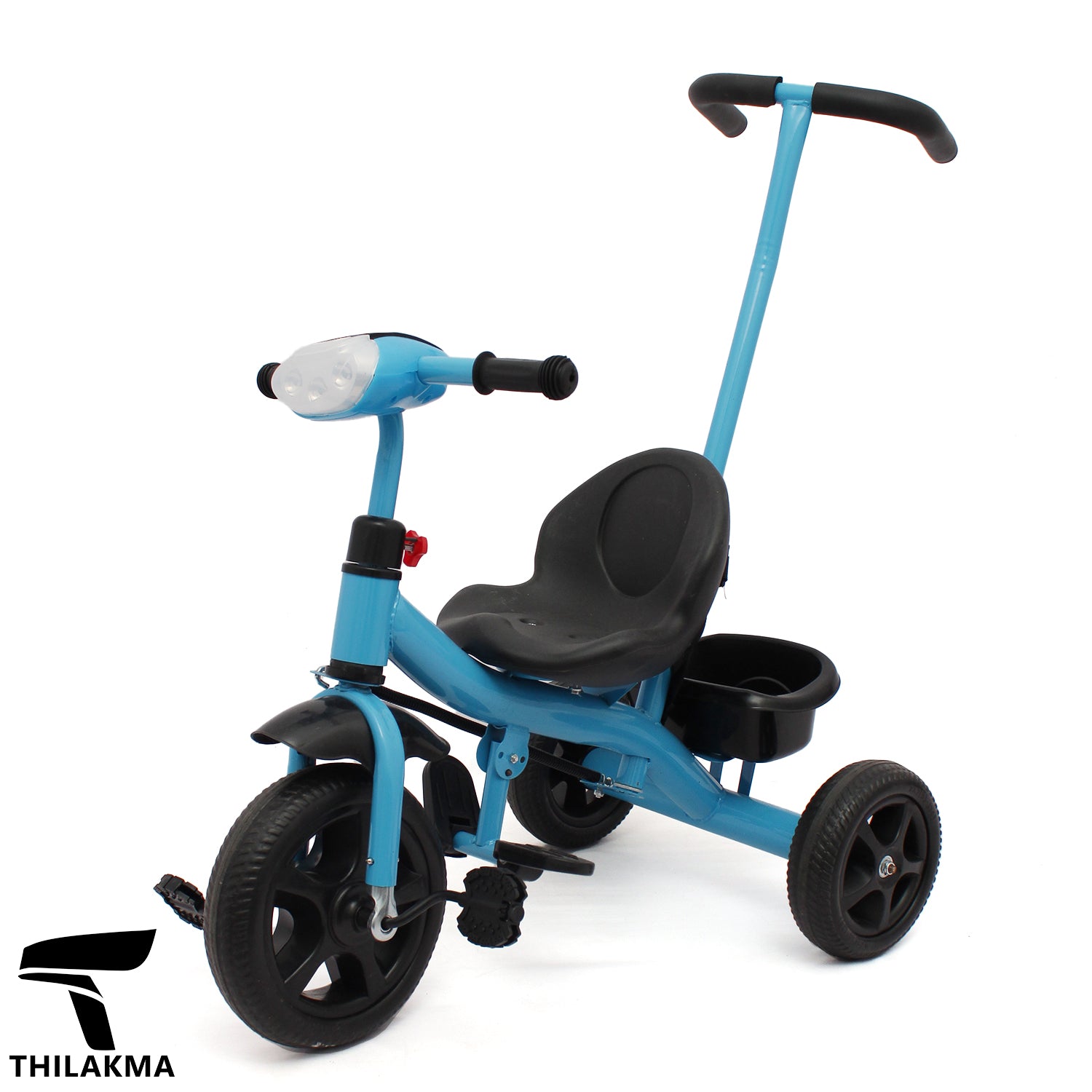 Tricycle with Parent Push Handle