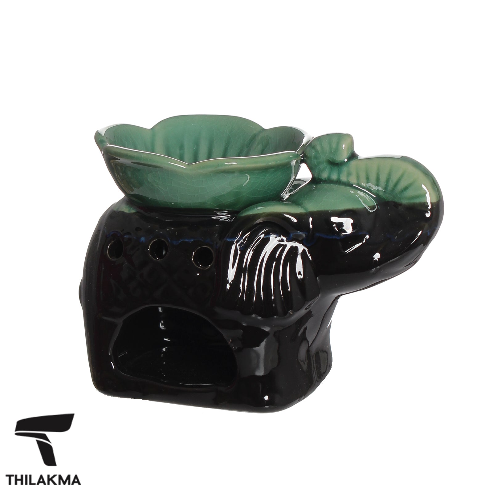 Resin Elephant Ceramic Oil Burner