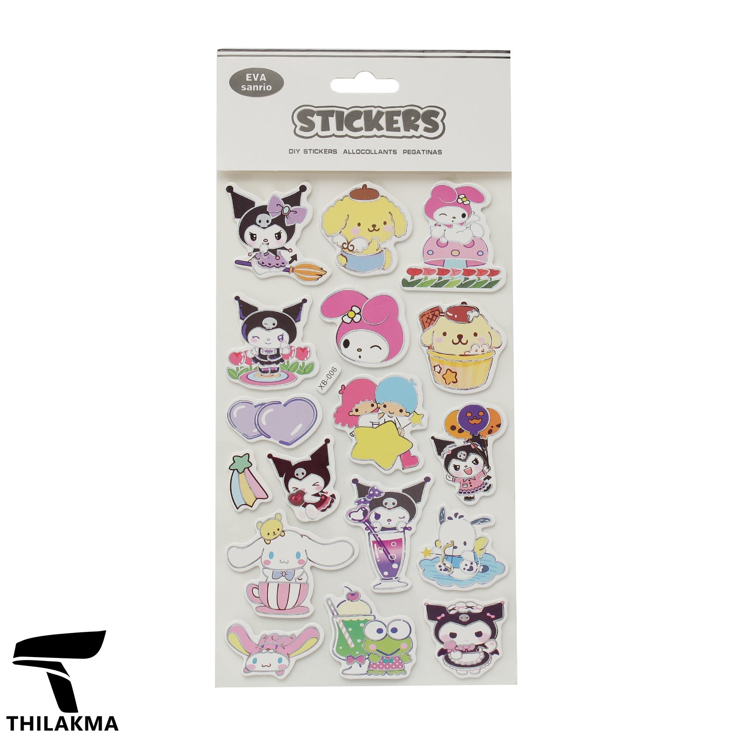 Hello Kitty Sticker Sheet